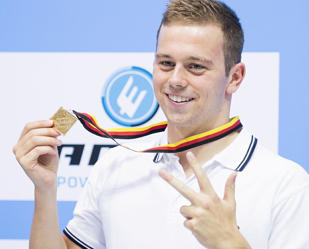 Olympionike Florian Vogel ist Stargast beim Schwimm-Cup